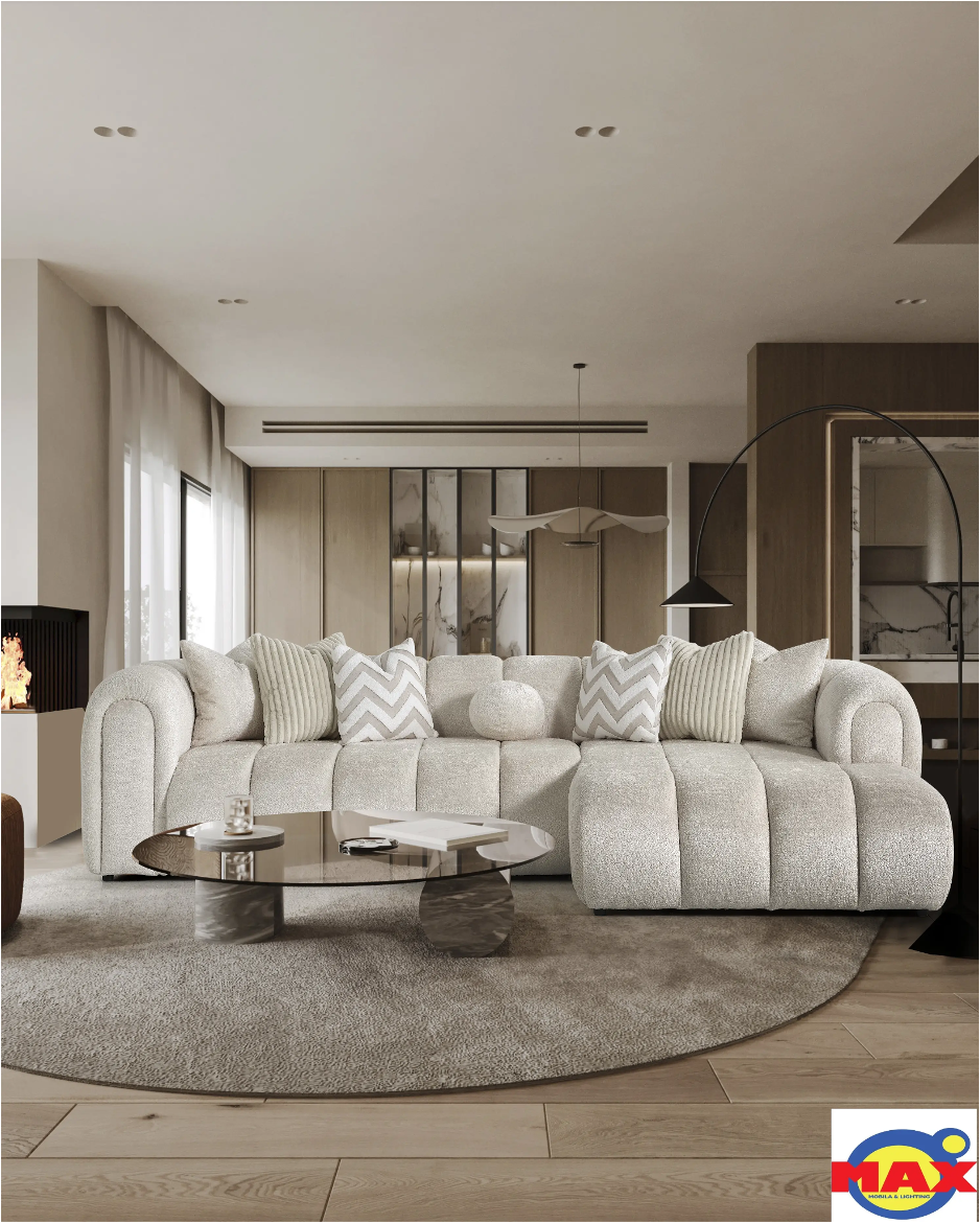 coltar extensibil elegant pentru sufragerie moderna